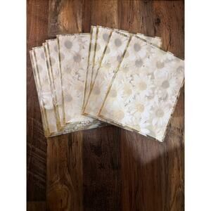 Daisies Stationery Paper 8.5" x 11" - 10 packages of 25 - 250 Sheets